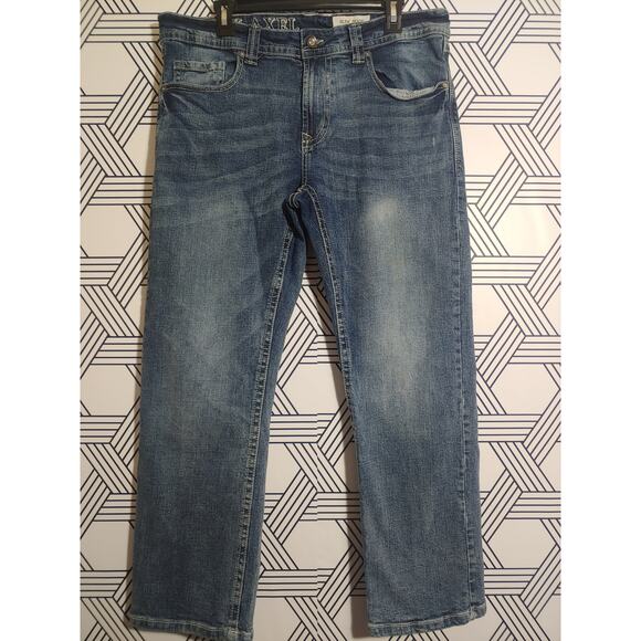 Mens TK Axel Slim Boot Jeans size 34 - Picture 1 of 4